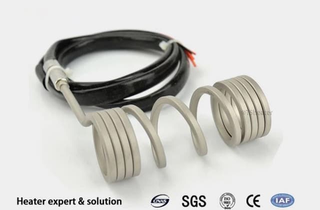 35x250mm Spring Moulded Heater 220V AC 2000W Industrial Coil Heater for Injection Molding Machine