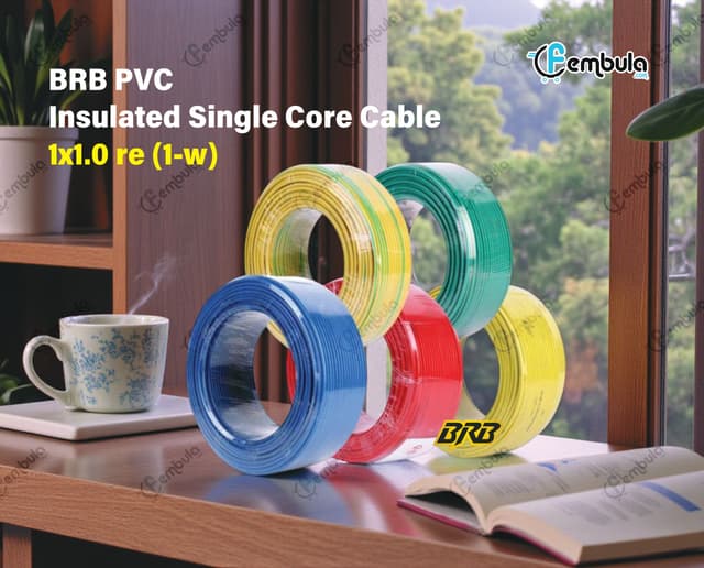 BRB PVC Insulated Single Core BYA Cable 1x1.0 re (1-wire)
