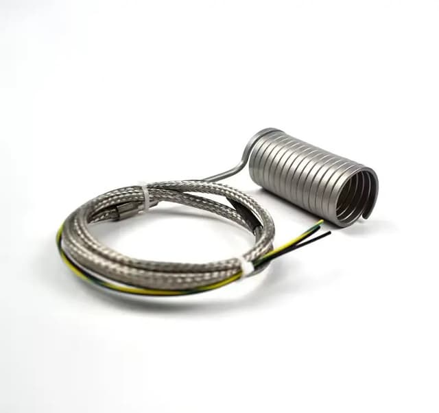 25x125mm Spring Moulded Heater 220V AC 1200W Industrial Coil Heater for Injection Molding Machine